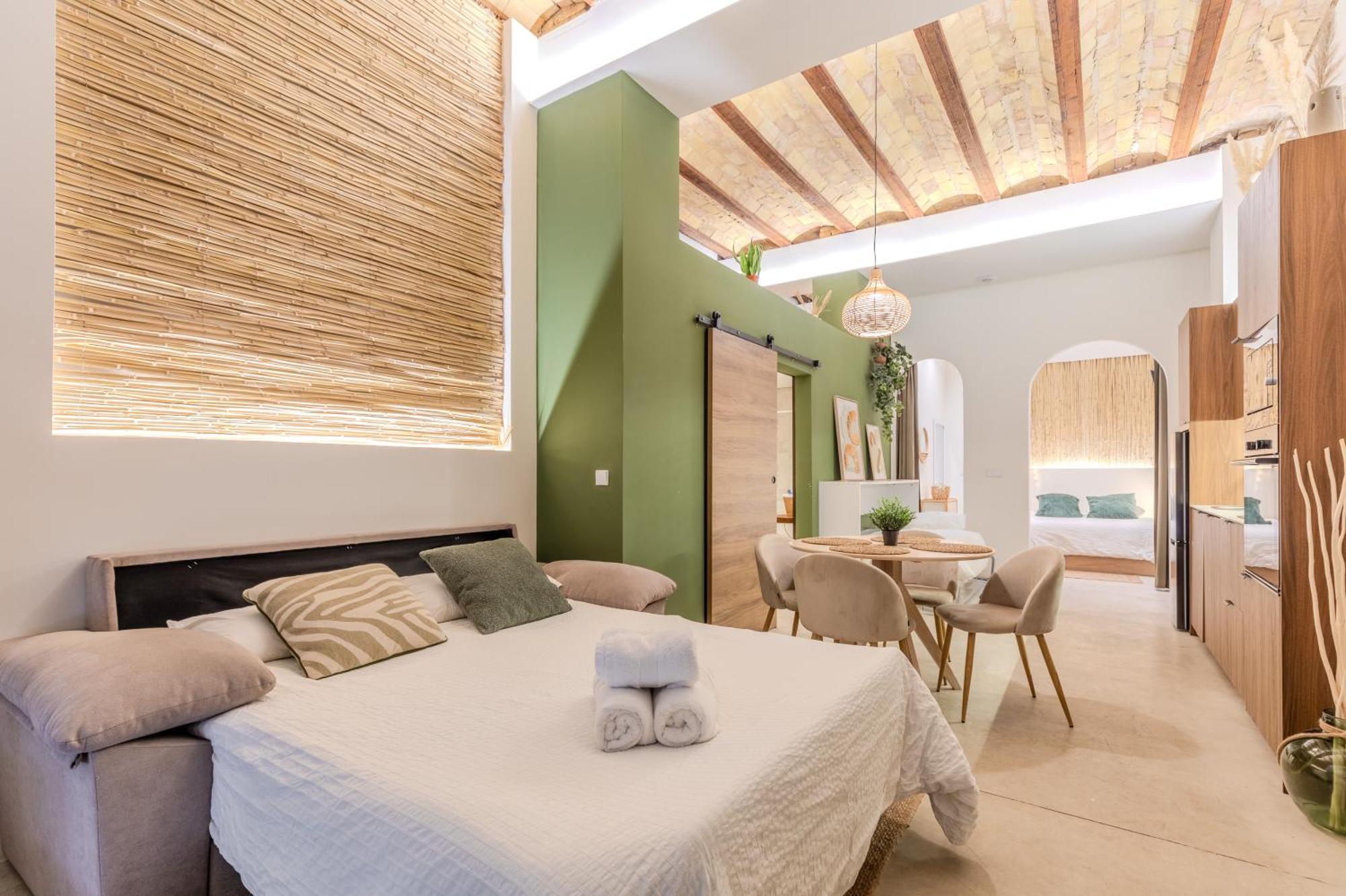 Green&Fresh Apartament Valencia Eksteriør bilde