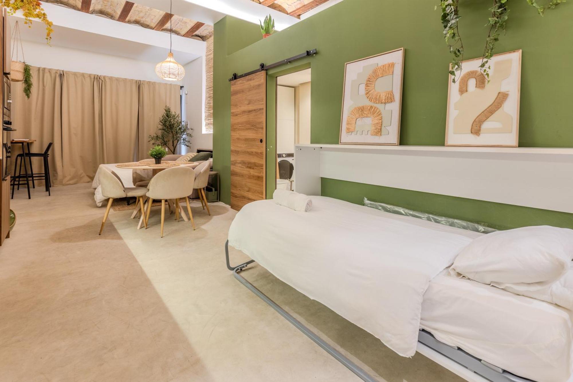 Green&Fresh Apartament Valencia Eksteriør bilde